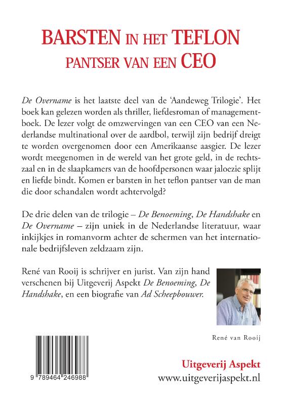 Achterkant van De Overname GLB