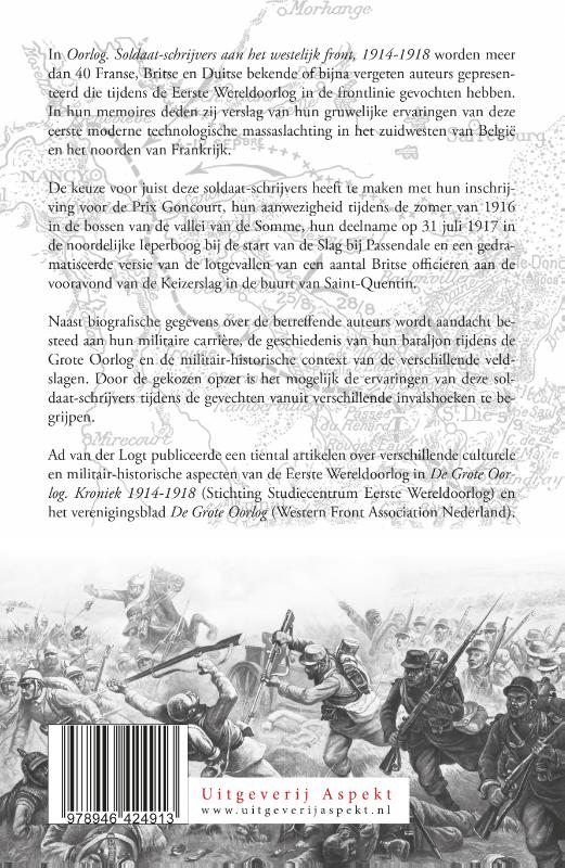 Achterkant van Oorlog. Soldaat-schrijvers aan het westelijk front 1914-1918
