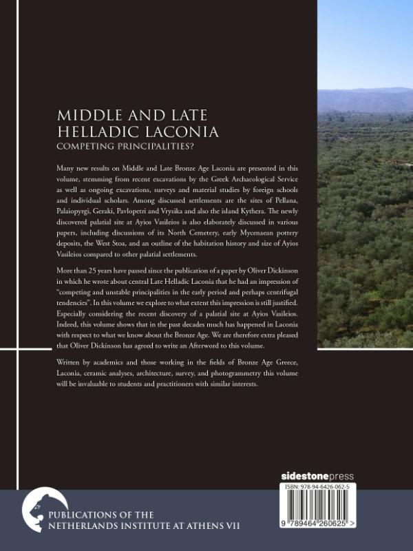 Achterkant van Middle and Late Helladic Laconia