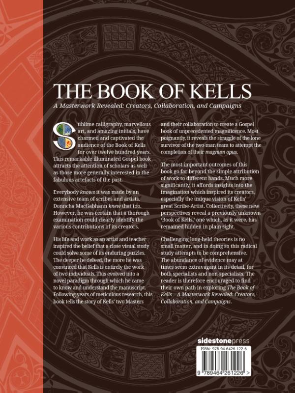 Achterkant van The Book of Kells