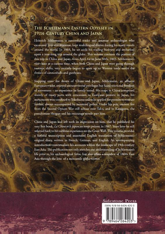 Achterkant van The Schliemann Eastern Odyssey in 19th-Century China and Japan