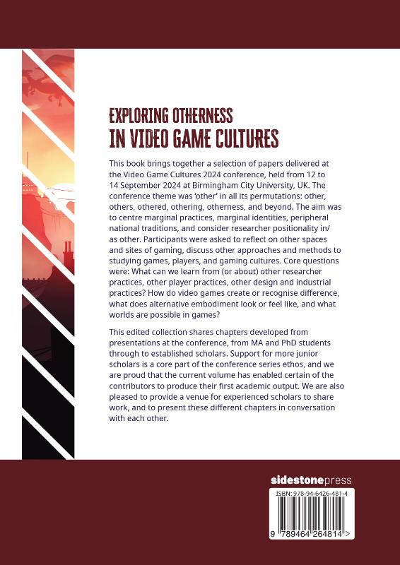 Achterkant van Encountering Otherness in Video Game Cultures