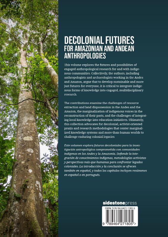 Achterkant van Decolonial Futures for Amazonian and Andean Anthropologies