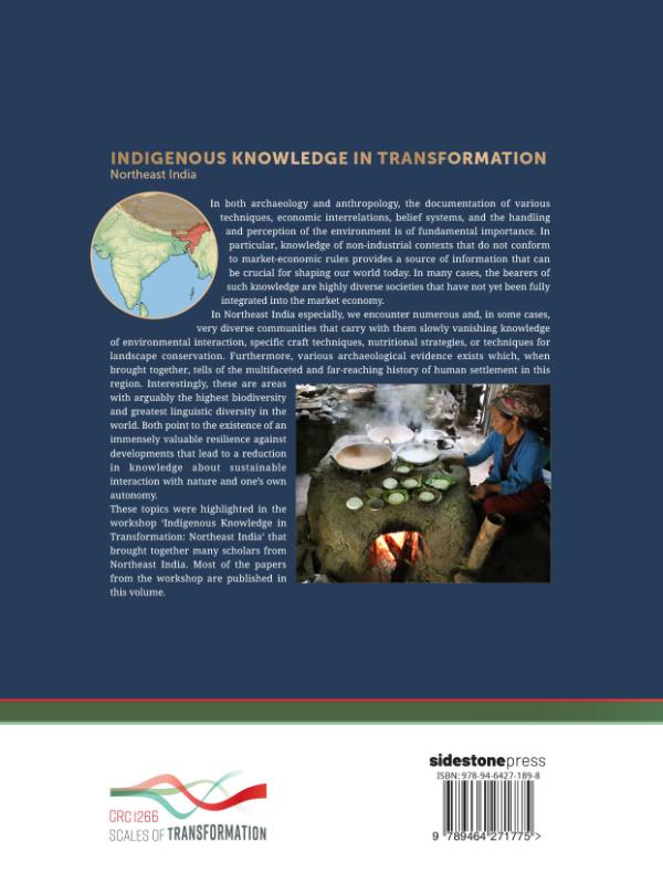 Achterkant van Indigenous Knowledge in Transformation