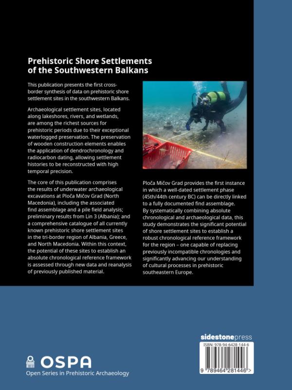 Achterkant van Prehistoric Shore Settlements of the Southwestern Balkans