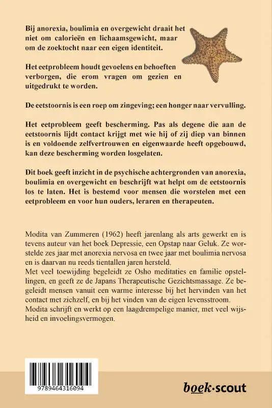 Achterkant van Honger naar vervulling
