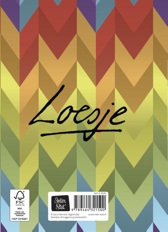 Achterkant van Loesje - Schoolagenda - 2022 -2023