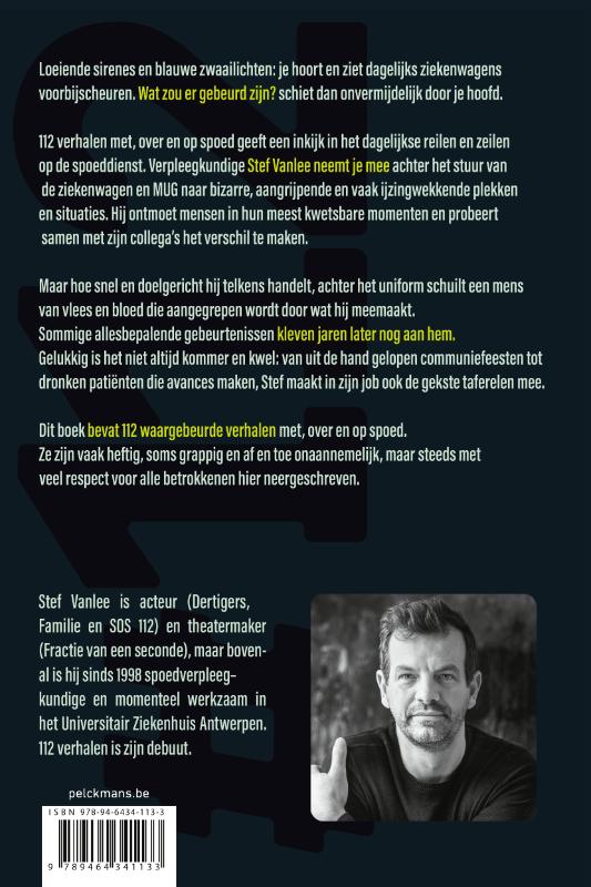 Achterkant van 112 verhalen