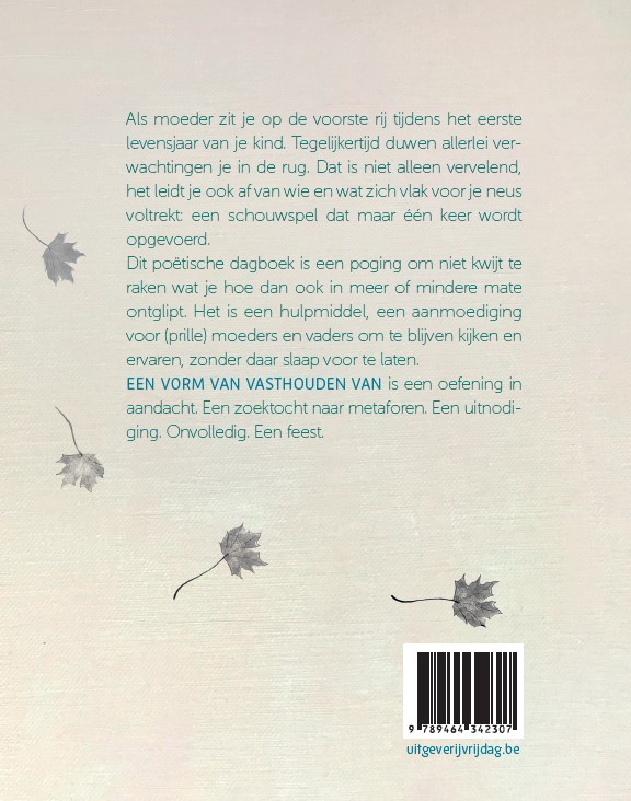 Achterkant van Een vorm van vasthouden van