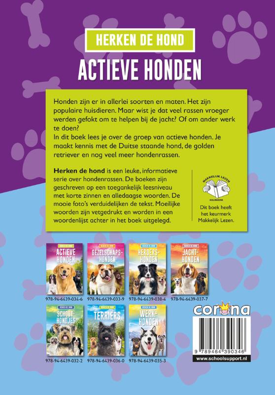 Achterkant van Actieve honden