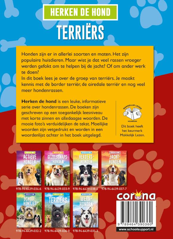 Achterkant van Terriërs