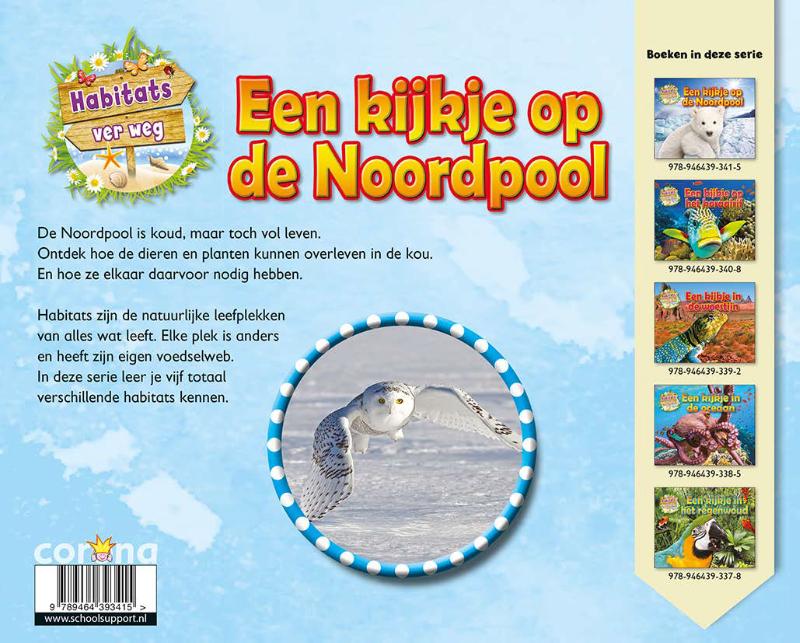 Achterkant van Een kijkje op de Noordpool