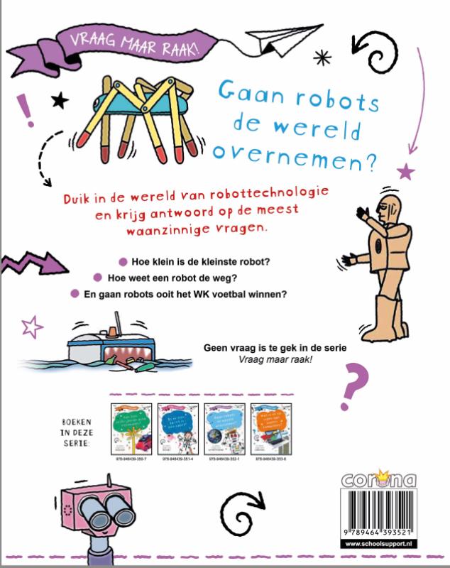 Achterkant van Gaan robots de wereld overnemen?