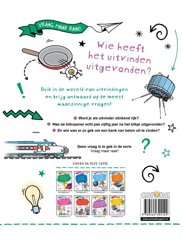 Achterkant van Wie heeft het uitvinden uitgevonden?