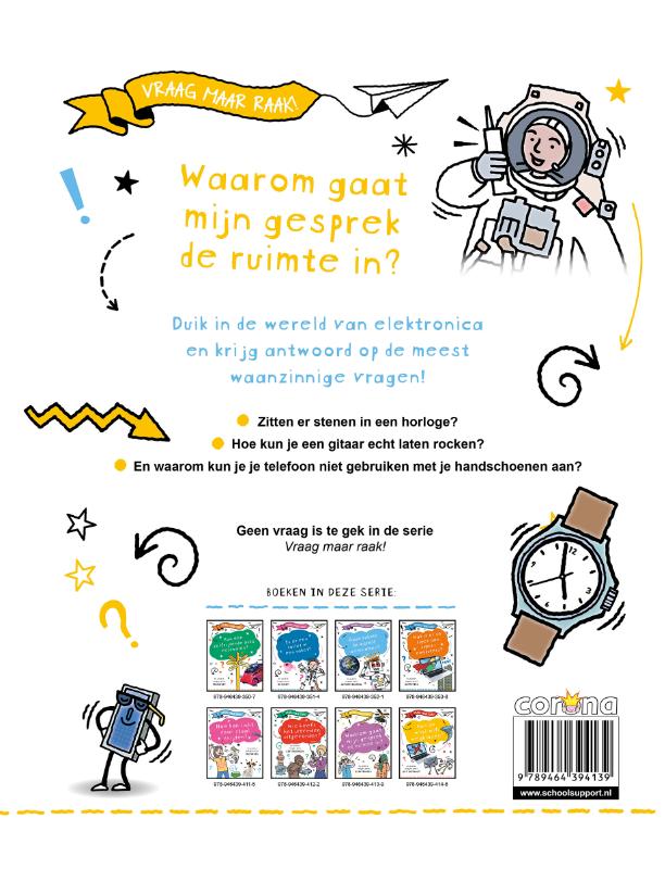 Achterkant van Waarom gaat mijn gesprek de ruimte in?