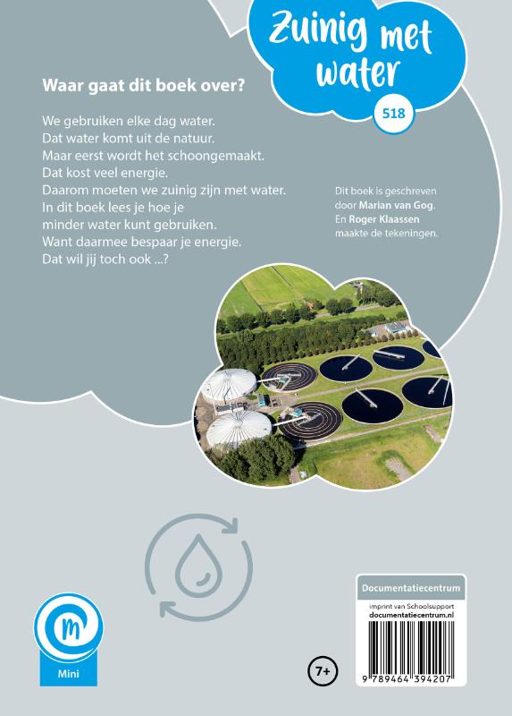 Achterkant van Zuinig met water