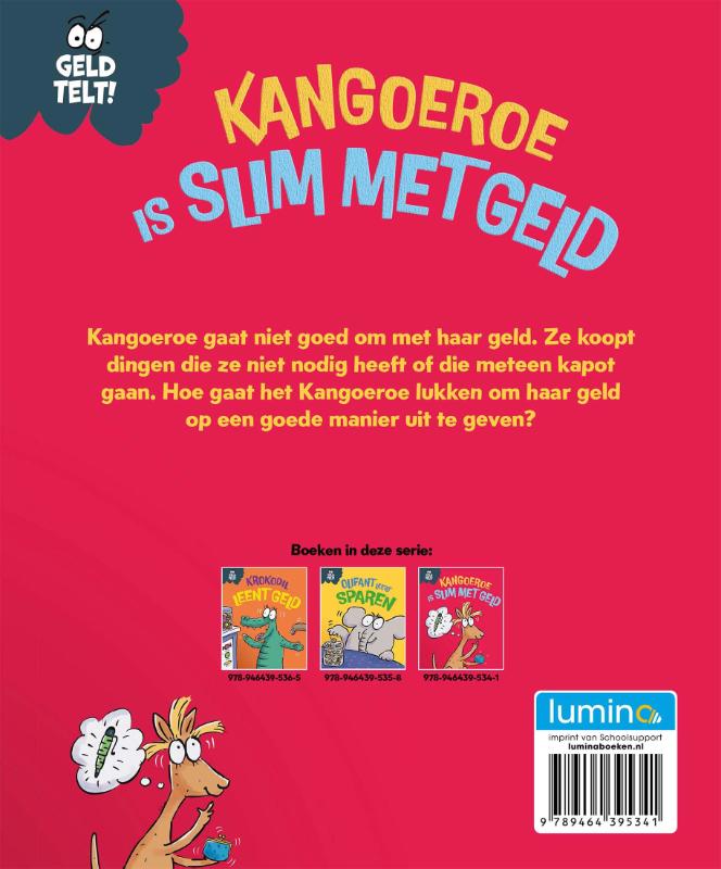 Achterkant van Kangoeroe is slim met geld