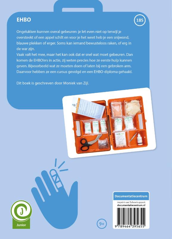 Achterkant van EHBO