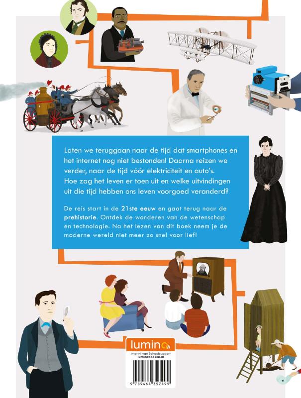 Achterkant van Terug in de tijd