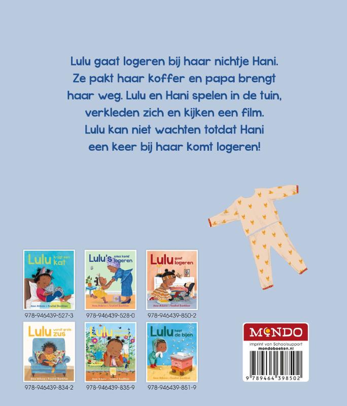 Achterkant van Lulu gaat logeren