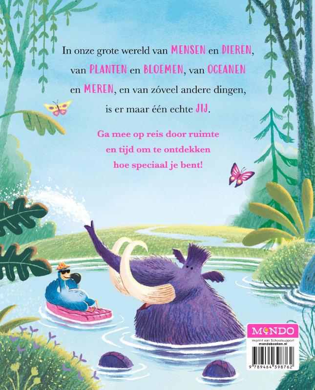 Achterkant van De enige echte JIJ!