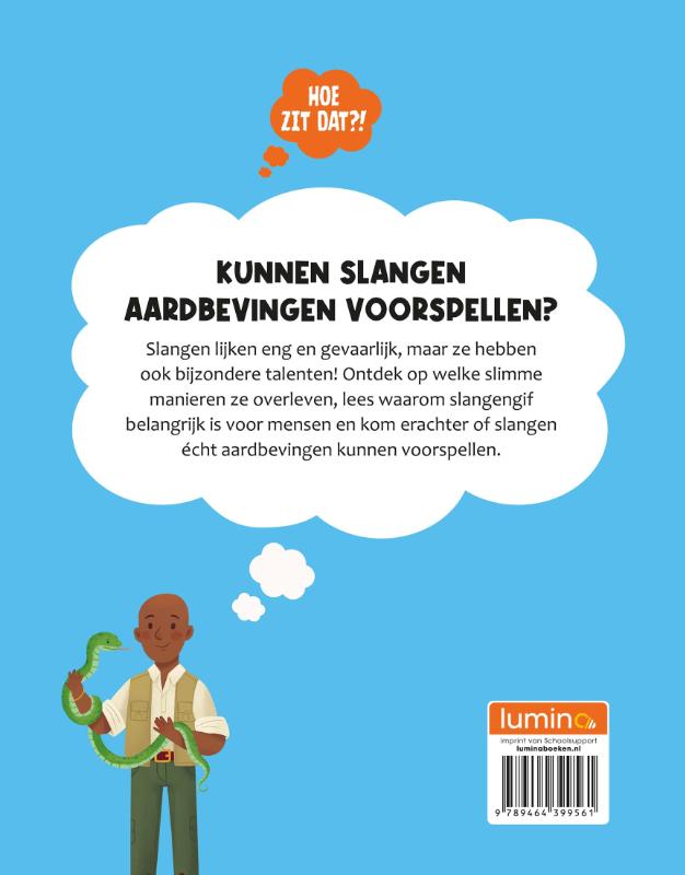 Achterkant van Kunnen slangen aardbevingen voorspellen?