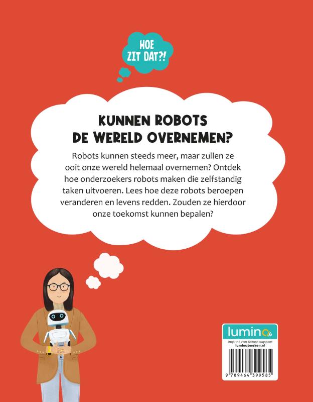 Achterkant van Kunnen robots de wereld overnemen?