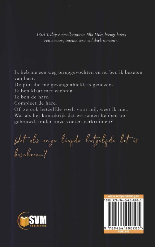 Achterkant van Bezeten door leugens
