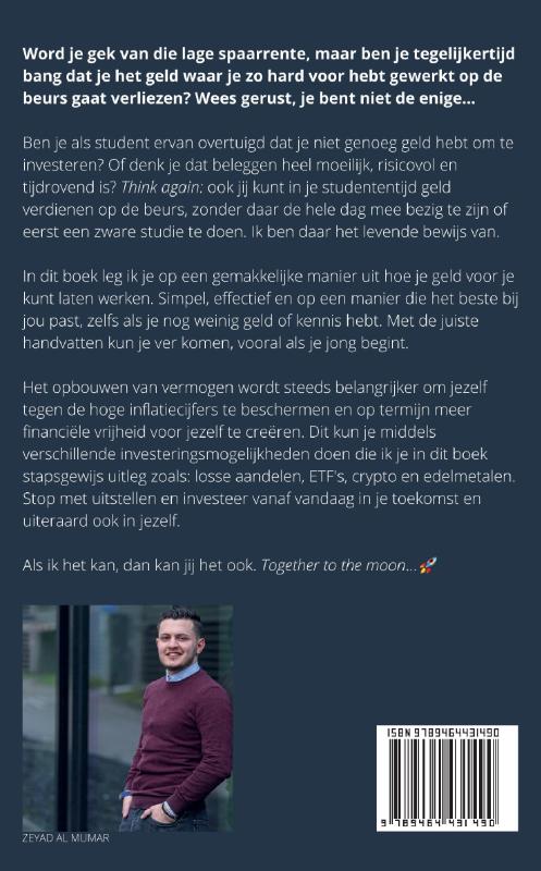 Achterkant van Beleggen voor studenten
