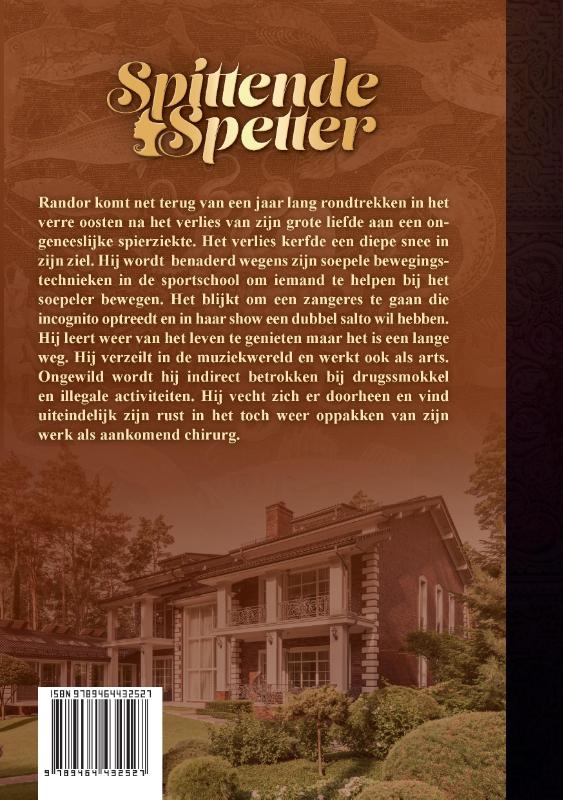 Achterkant van Spittende Spetter