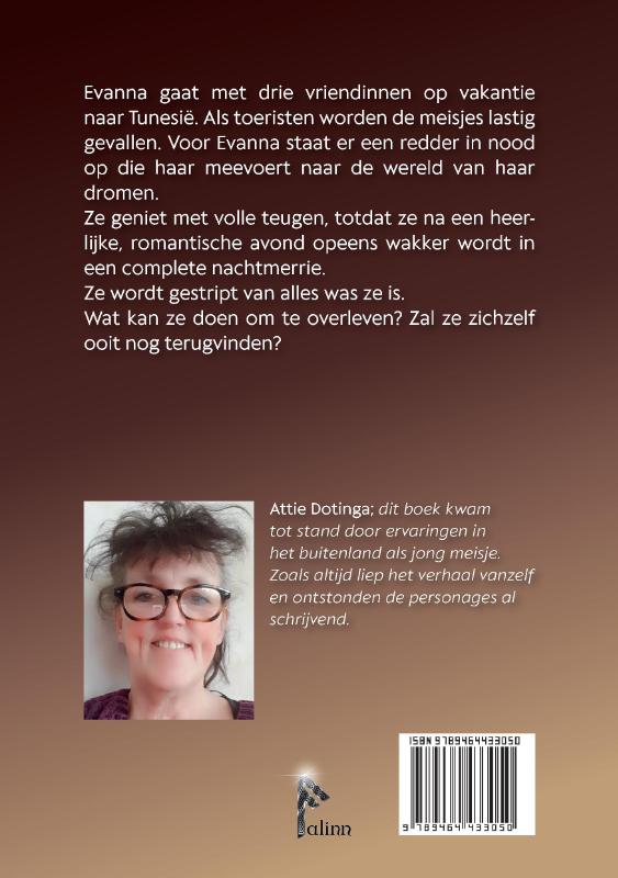 Achterkant van Nooit meer dezelfde