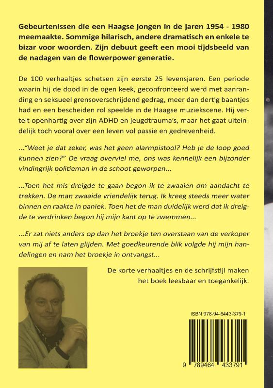 Achterkant van Mijn onbezorgde jeugd
