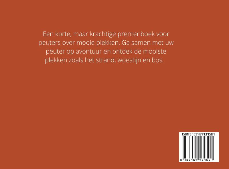 Achterkant van De mooiste plekken voorleesboek