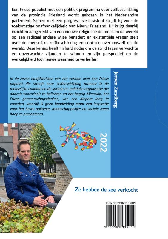 Achterkant van Ze hebben de zee verkocht