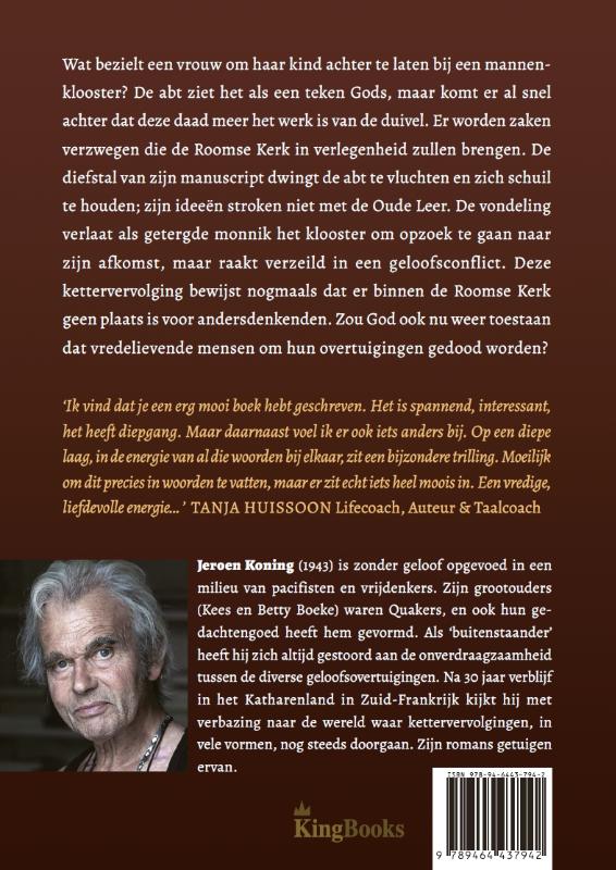Achterkant van De vondeling