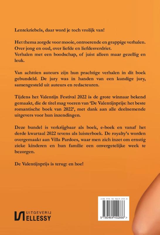 Achterkant van Lentekriebels