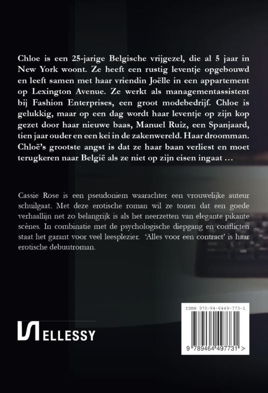 Achterkant van Alles voor een contract