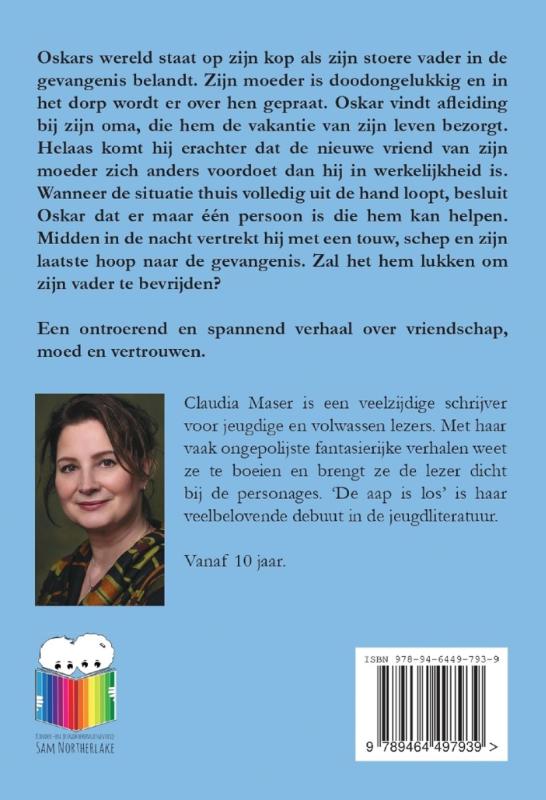 Achterkant van De aap is los