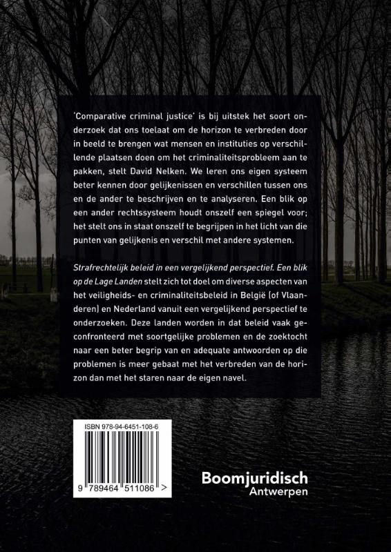 Achterkant van Strafrechtelijk beleid in een vergelijkend perspectief