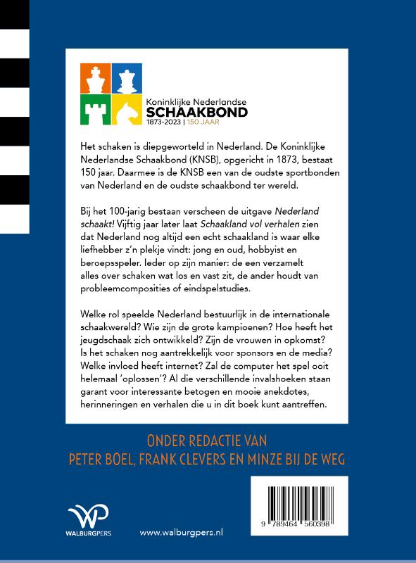 Achterkant van Schaakland vol verhalen