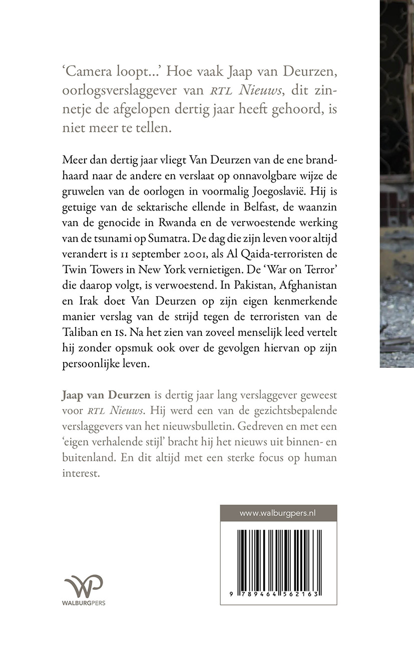 Achterkant van Camera loopt