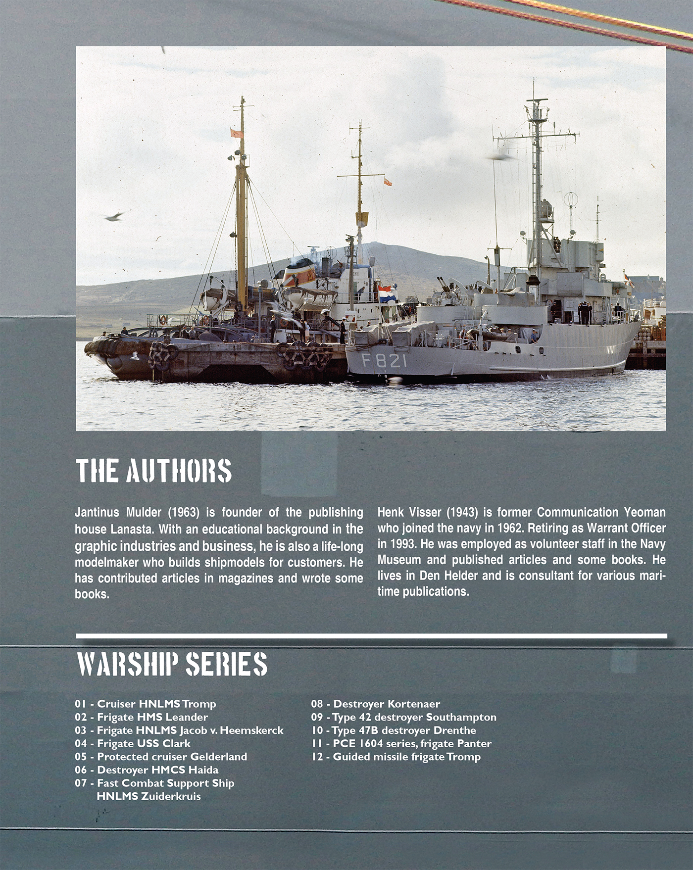 Achterkant van PCE 1604 Series, Frigate Panter