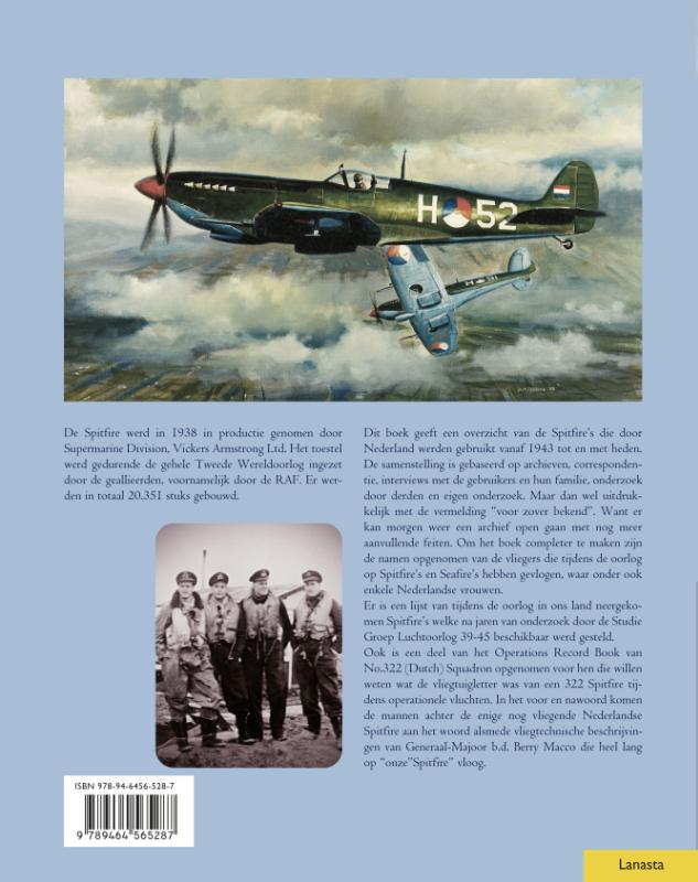Achterkant van Nederlandse Spitfires