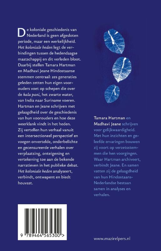 Achterkant van Het koloniale heden