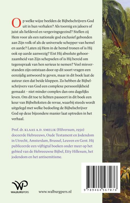 Achterkant van Wandelend in de tuin van Eden