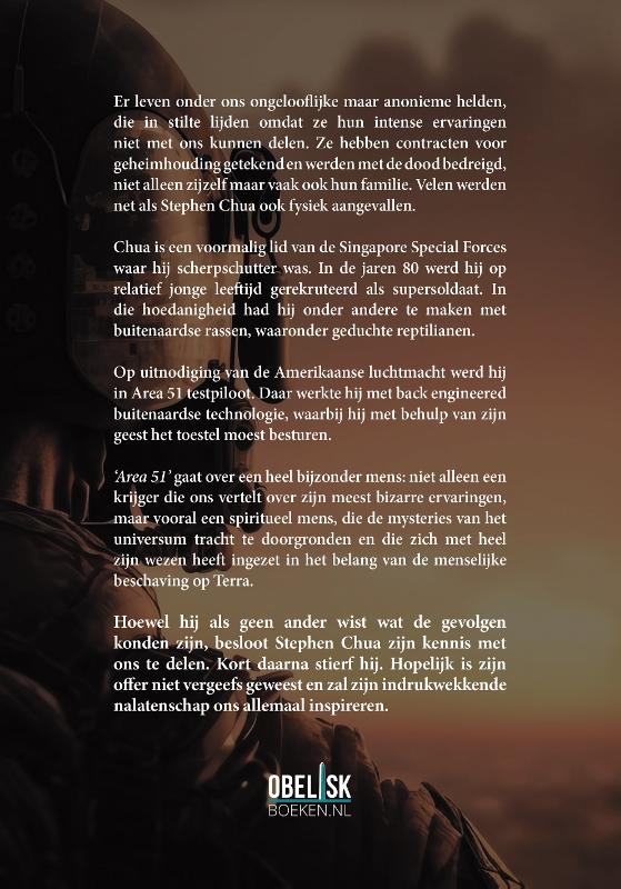 Achterkant van Area 51