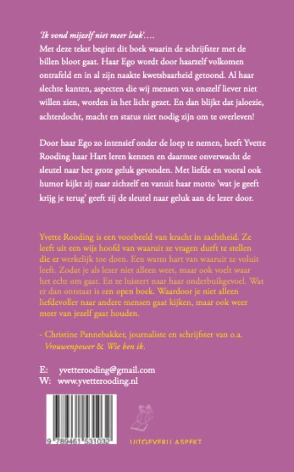 Achterkant van Me, myself en m'n ego