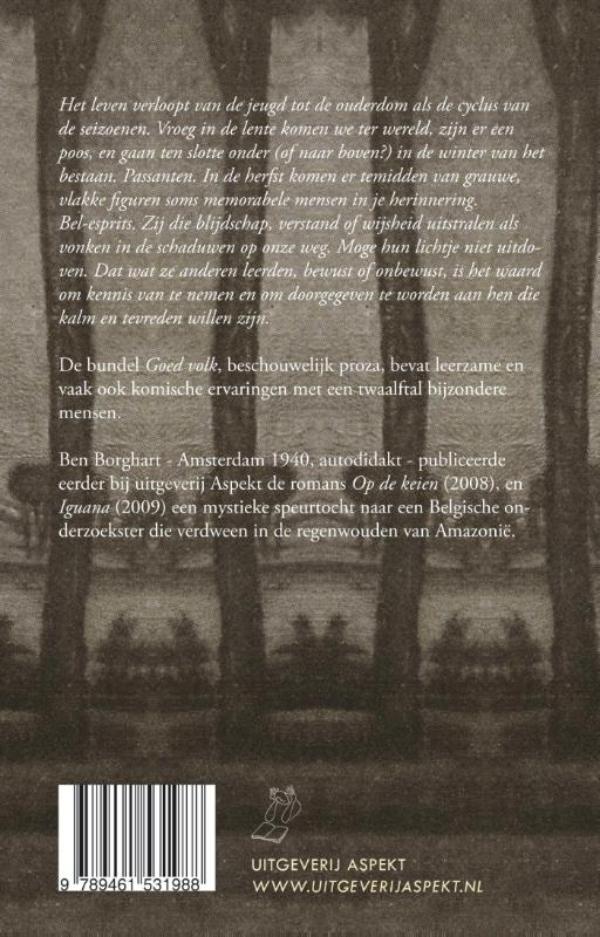 Achterkant van Goed volk