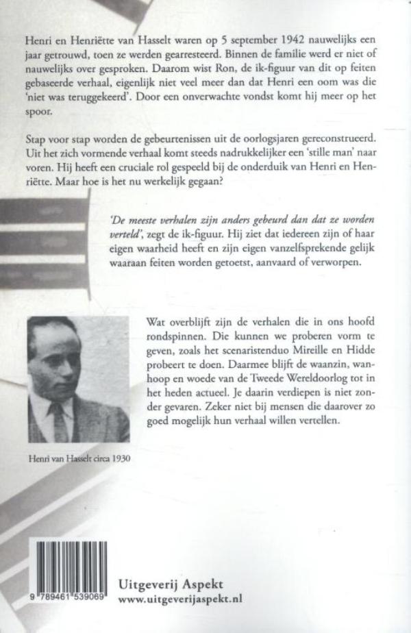 Achterkant van Bekentenissen van een stille man