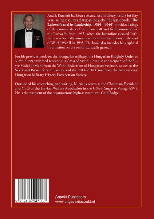 Achterkant van The Luftwaffe and its leadership 1935-1945